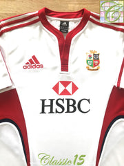 2009 British & Irish Lions Rugby Training Shirt - White