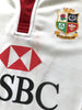 2009 British & Irish Lions Rugby Training Shirt - White (M)