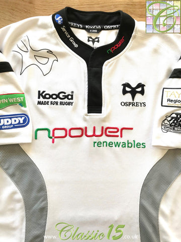 2007/08 Ospreys Away Rugby Shirt (XL)
