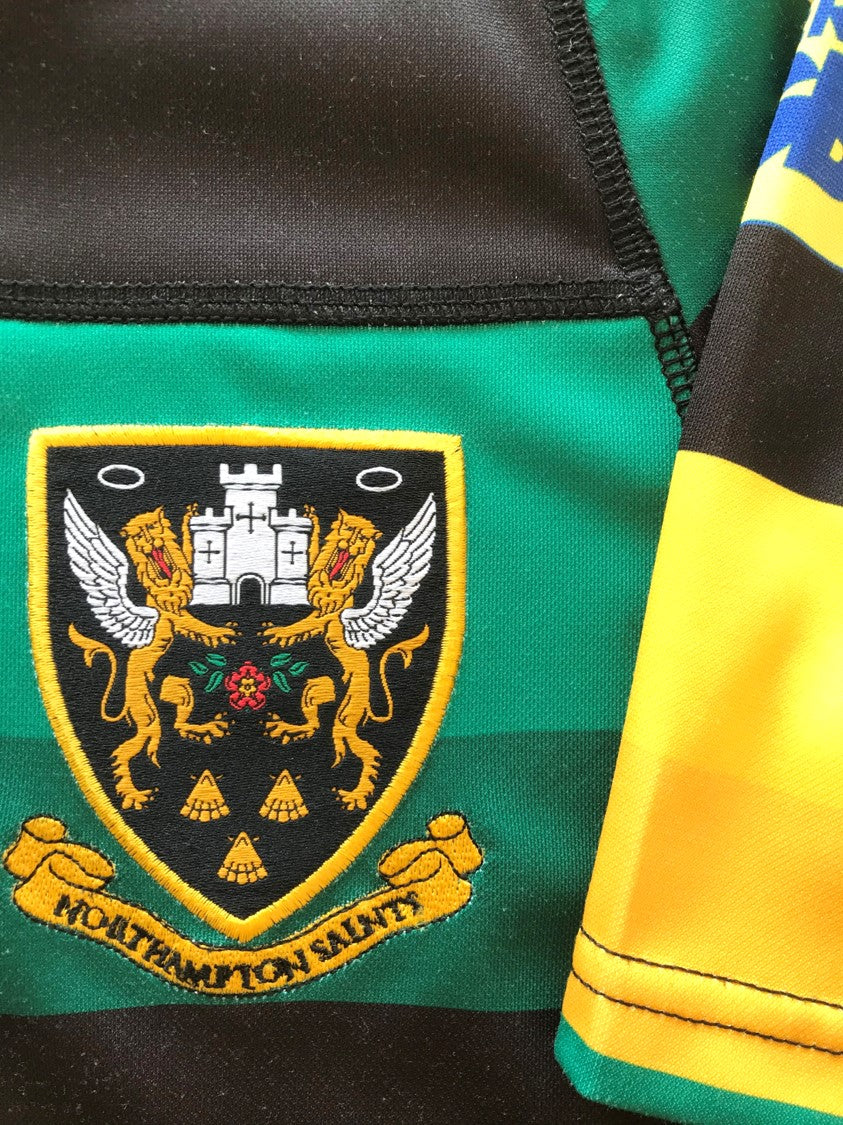 2016/17 Northampton Saints Home Premiership Rugby Shirt (S)