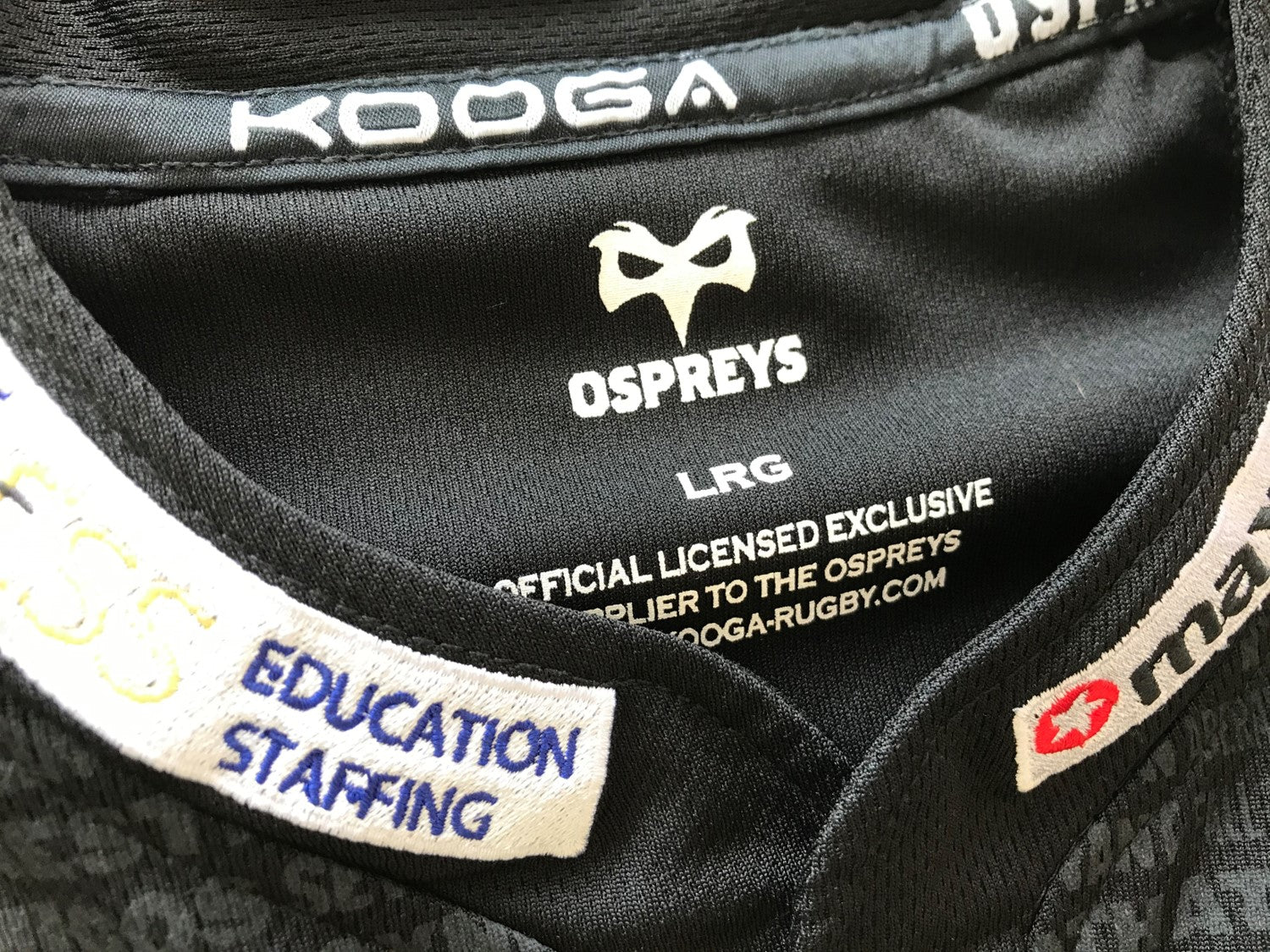 2012/13 Ospreys Home Rugby Shirt (L)