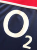 2015/16 England Rugby Training Shirt - Navy (XXL)