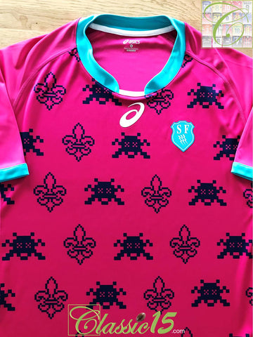 2016/17 Stade Français Away Rugby Shirt (XXL)